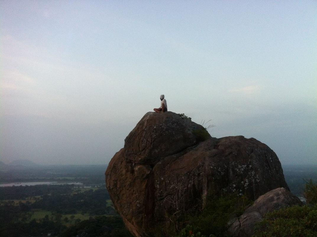 Mika de Brito at Ulpotha yoga retreat