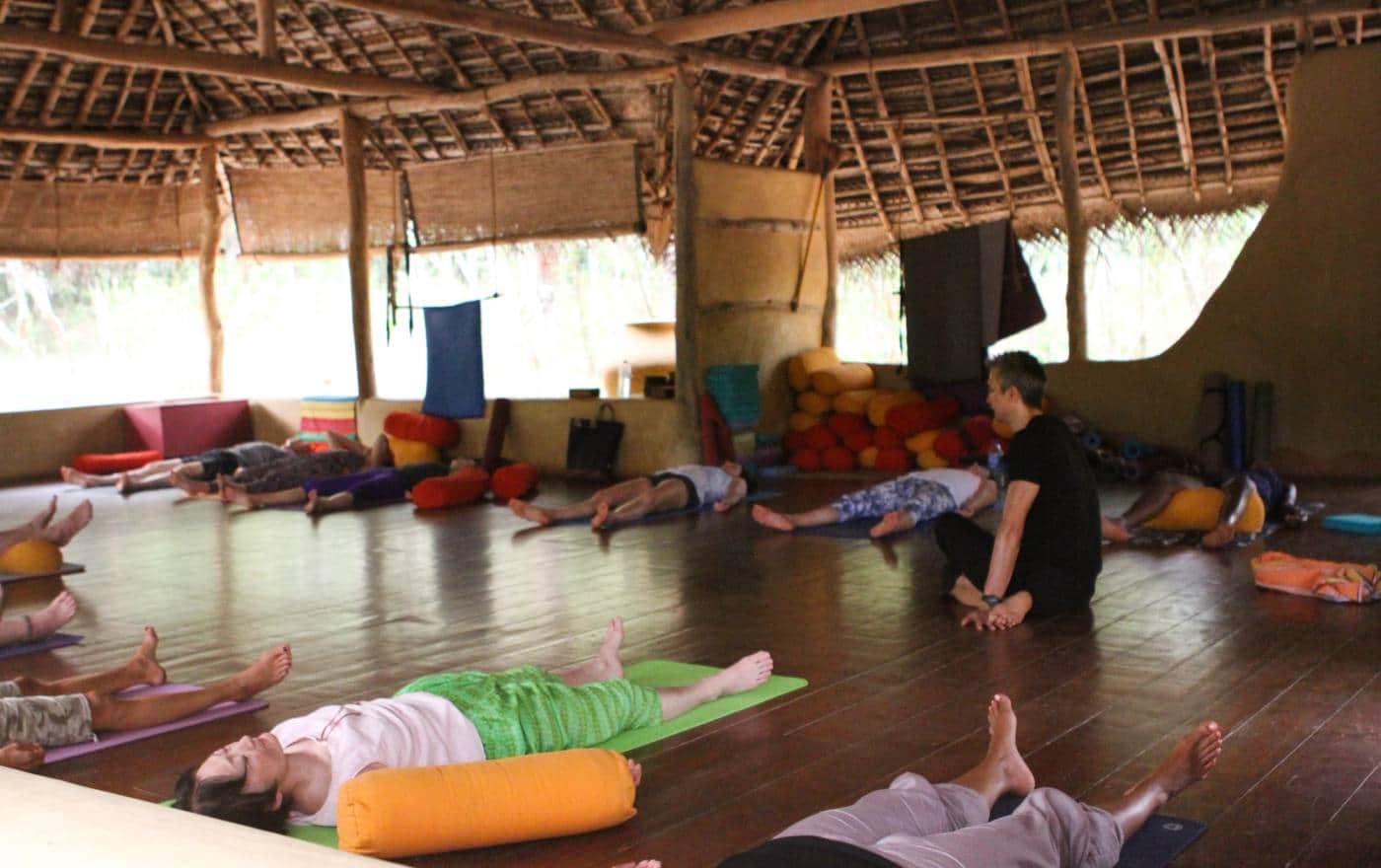 Yoga shala at Ulpotha